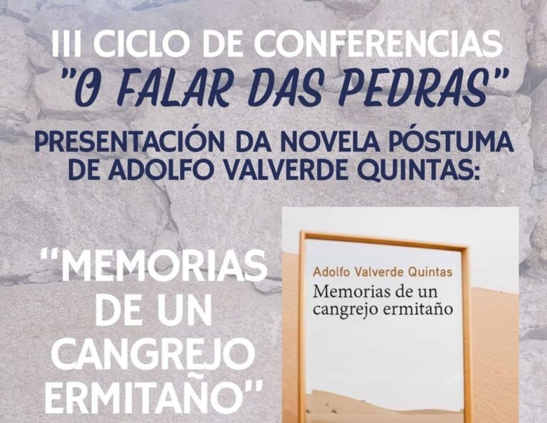 Baiona acolle as conferencias “O Falar das Pedras”