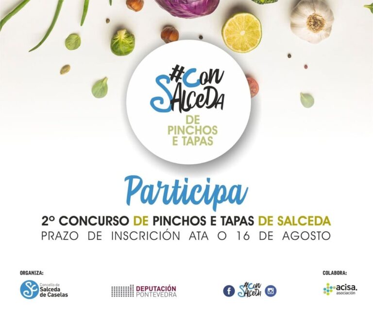 O Concello de Salceda de Caselas pon en marcha o 2º Concurso de Pinchos e Tapas