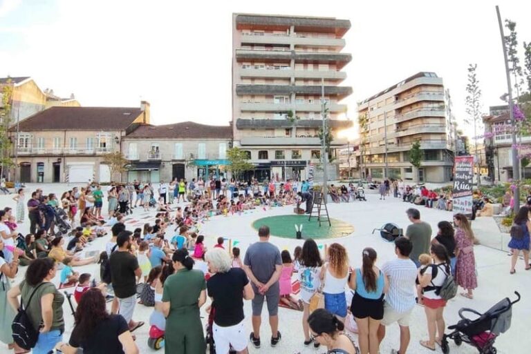 Grande éxito do V Festival Internacional de Teatro de Rúa en Ponteareas