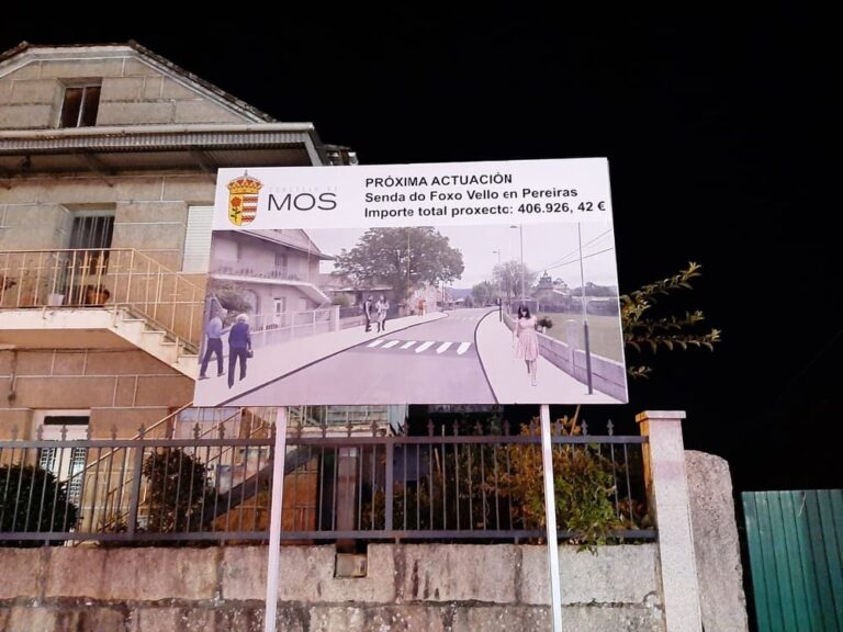 O Concello de Mos incumpriu as bases do Plan Concellos cun cartel propagandístico