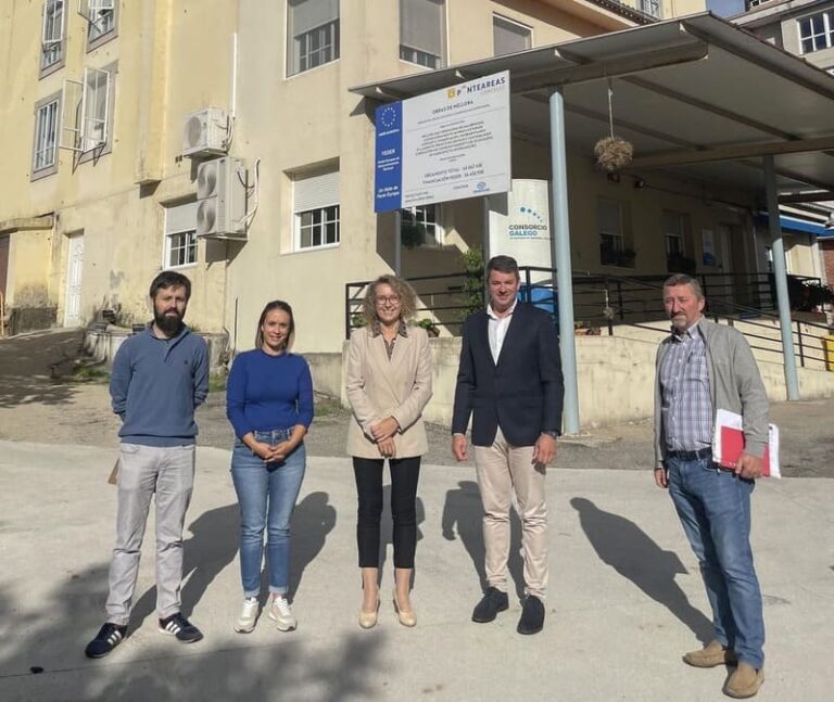 As obras de mellora da eficiencia enerxética do Centro de Día de Ponteareas, a piques de comezar