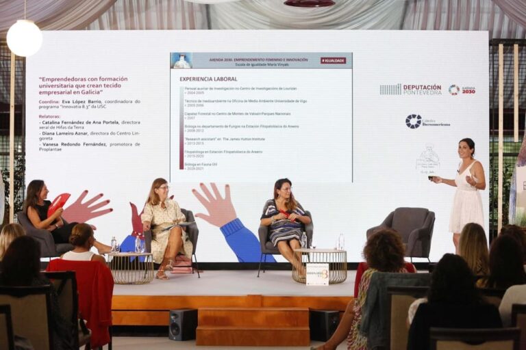 A xornada da escola María Vinyals dá luz ás referentes femininas no emprendemento