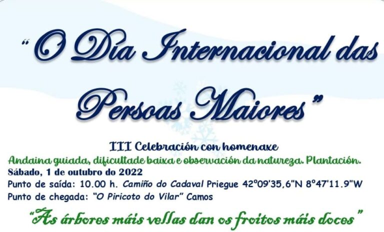 Nigrán celebra o Día das Persoas Maiores cunha andaina o sábado