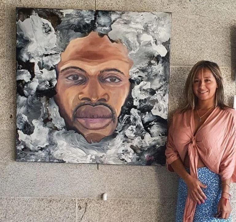 A Capitanía Marítima de Baiona acolle a exposición da artista Laine Villero “Negros Americanos”