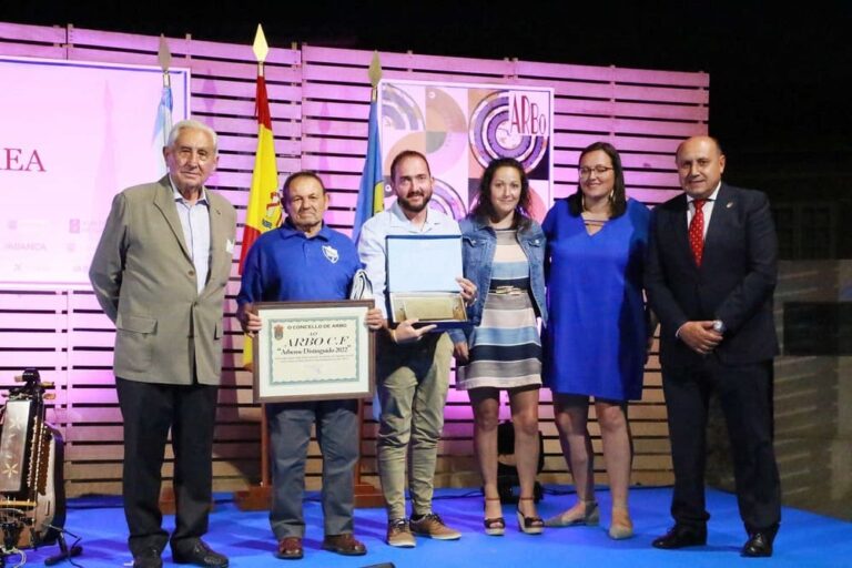 Arbo homenaxea ao Arbo CF e a José Juan Domínguez na Gala da Lamprea