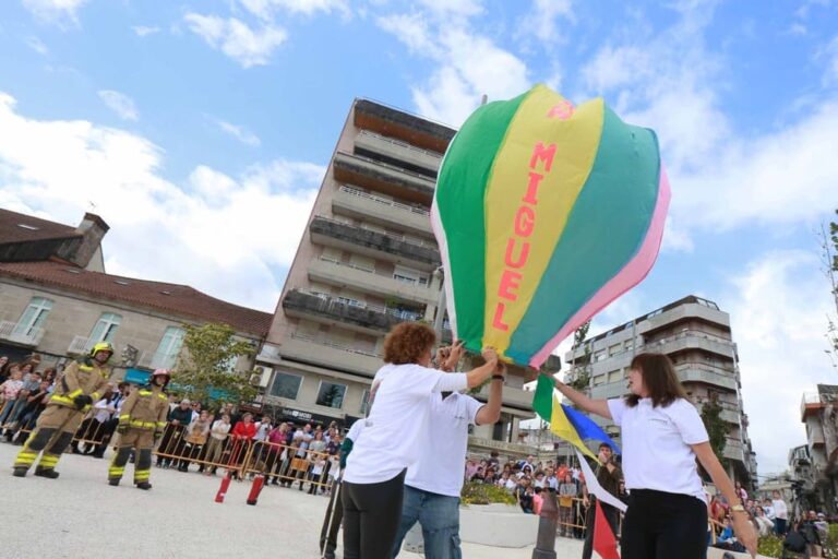 Os globos de San Miguel desafían o vento