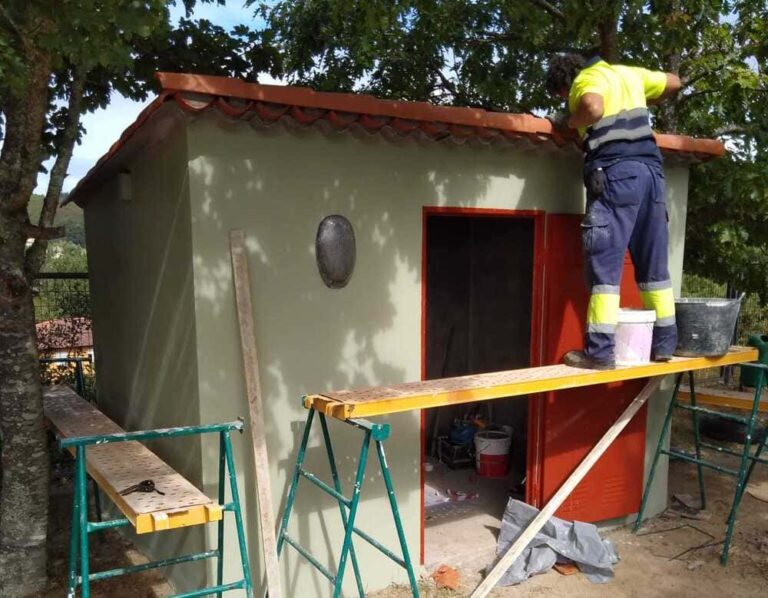O Concello de Baiona dota dunha nova infraestrutura ao CEIP de Belesar