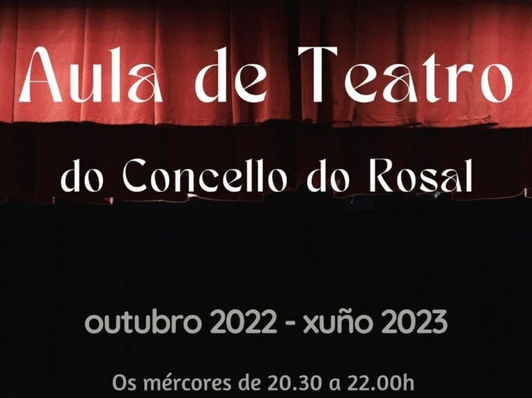 O Rosal levanta o pano da Aula de Teatro municipal
