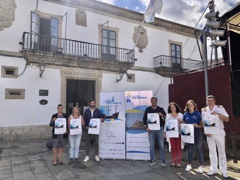 160 deportistas de España, Portugal e Francia participarán na primeira proba da ‘Tripla Coroa Illas Atlánticas’ entre Cíes e Baiona