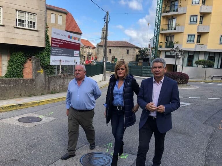 Redondela comeza as obras do plan ReacPon para humanizar a trama urbana