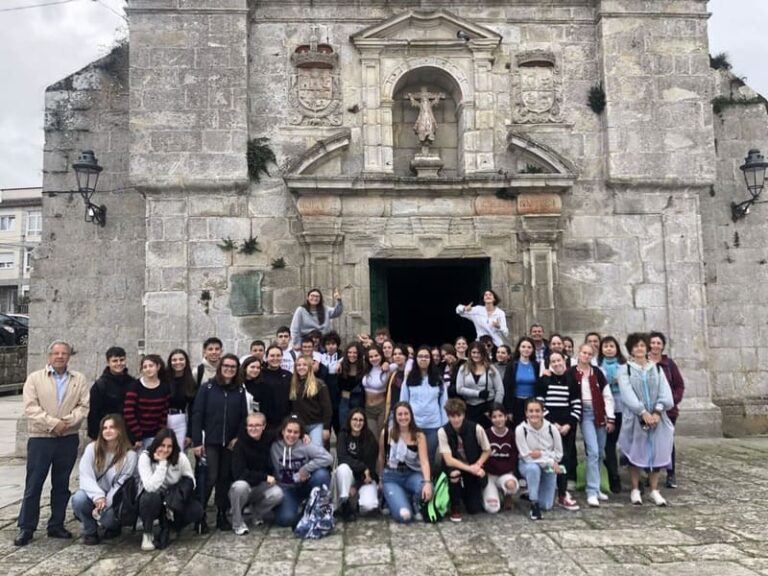 O alumnado do Instituto Lycée du Pays de Retz de Pornic está de intercambio en Baiona