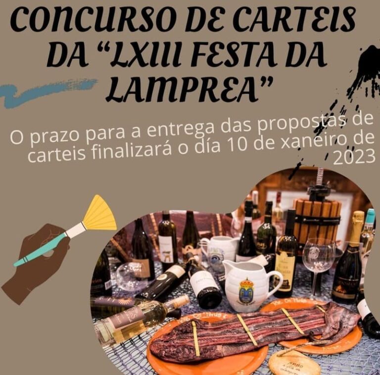 Aberta a convocatoria do concurso de carteles da LXIII Festa da Lamprea de Arbo