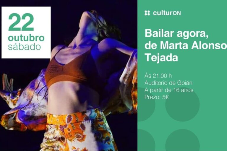Comedia, autoficción e danza este sábado en Tomiño