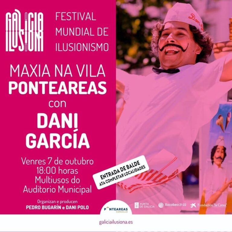 O Festival Mundial de Ilusionismo Galicia Ilusiona chega a Ponteareas