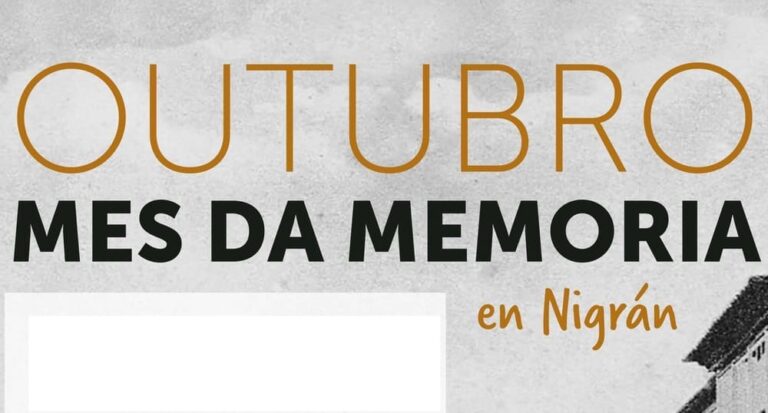 Nigrán adica outubro ao ‘Mes da Memoria Histórica’