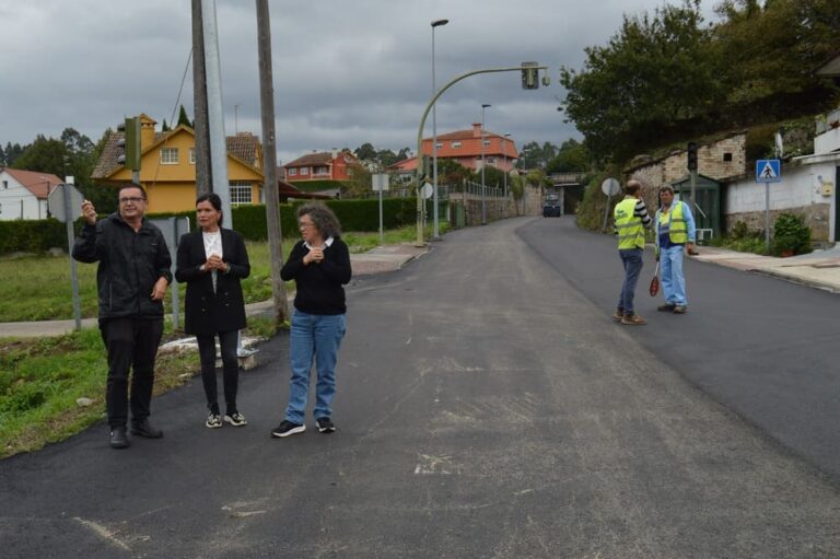 A mellora da Estrada da Vía de Mos chega á fase final