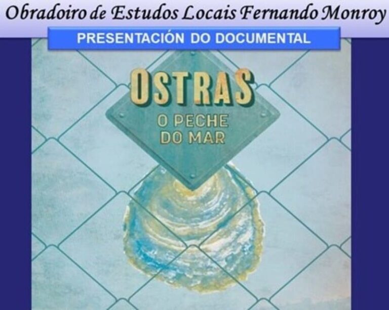 «Ostras. O peche do mar», novo documental do Obradoiro de Estudos Locais Fernando Monroy de Redondela