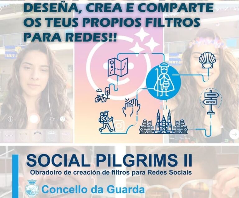 A Guarda imparte un obradoiro de creación de filtros de realidade aumentada