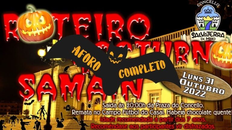 Salvaterra prepárase para unha noite de Samaín terrorífica