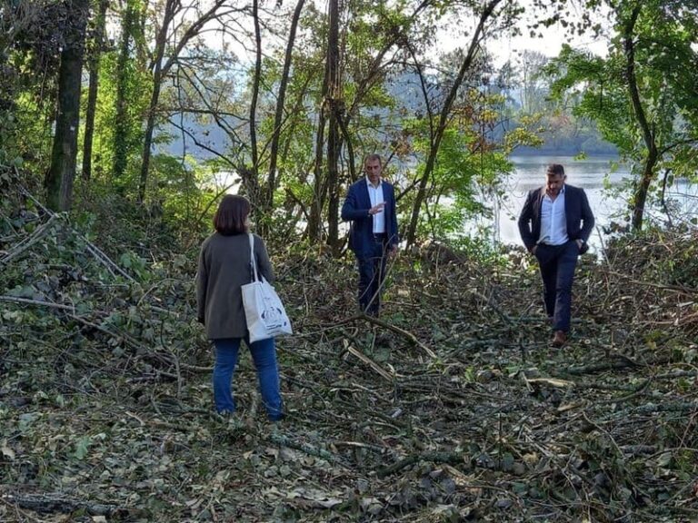 A senda fluvial do río Miño en Tui verase mellorada grazas á Deputación de Pontevedra