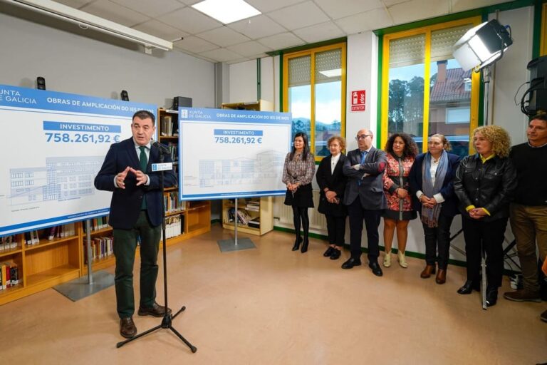A Xunta mellorará o instituto de Mos