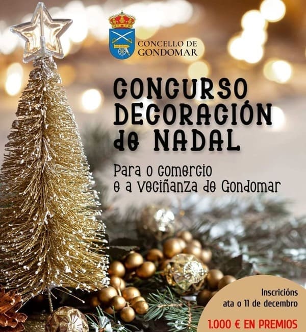 Gondomar pon en marcha o seu concurso de decoración de Nadal