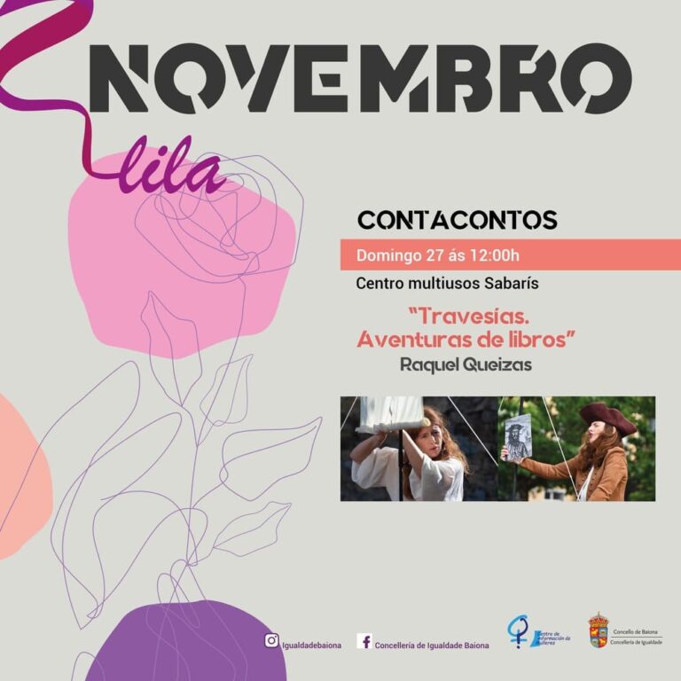 Último contacontos para ás crianzas este domingo no Multiúsos Mercado de Sabarís
