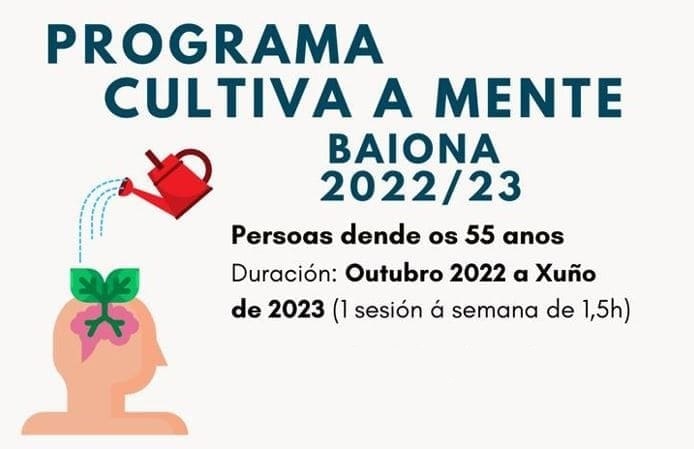Chega ás parroquias de Baiona “Cultiva a Mente”