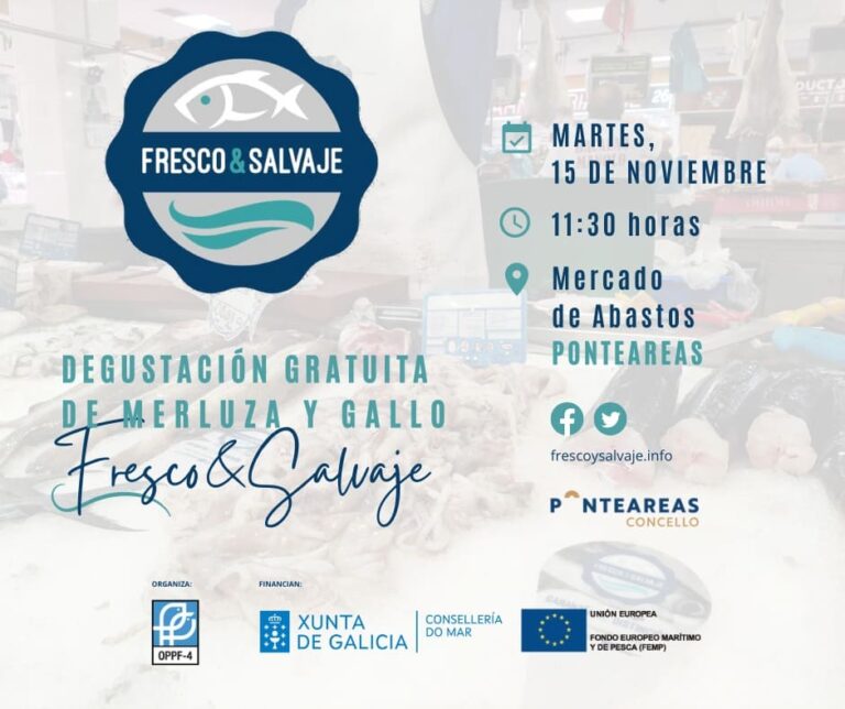 O mercado de Ponteareas ofrece unha degustación gratuíta