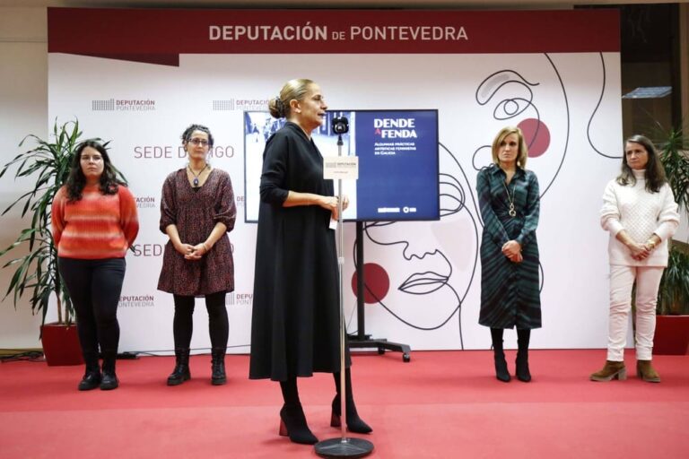 “Dende a Fenda” enche a sede da Deputación de arte feminista