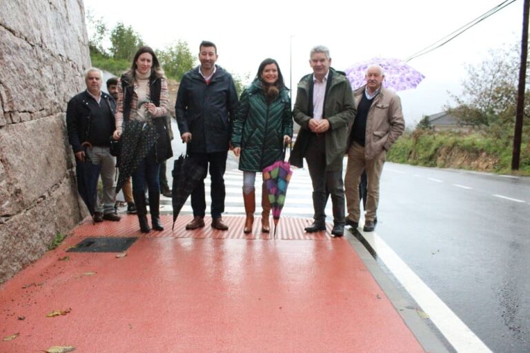 A Deputación fai posible a humanización do acceso á parroquia de Cela, en Mos