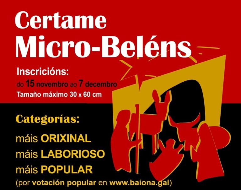 Aberto o prazo para participar no concurso de micro-beléns de Sabarís
