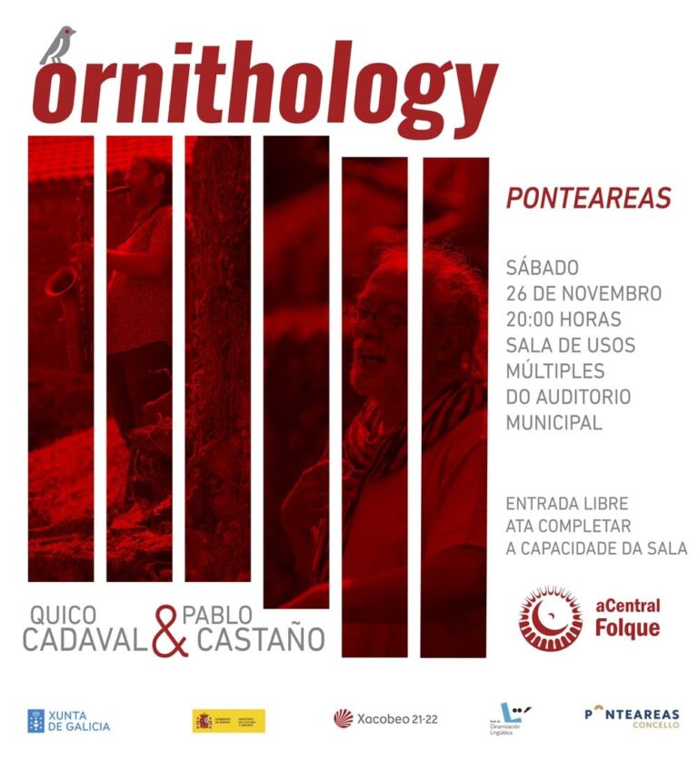 Quico Cadaval e Pablo Castaño luciranse en Ponteareas con ‘Ornitology’