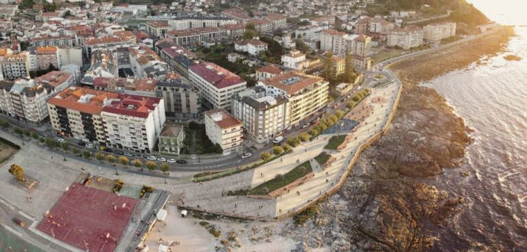 Baiona remodelará o Paseo Pinzón tras 40 anos