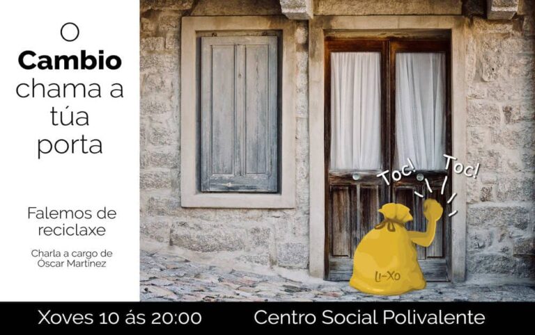 Cando a reciclaxe chama á porta no Rosal