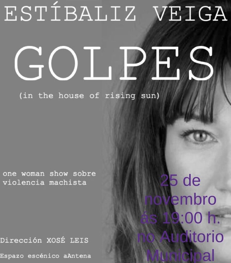Nigrán ofrece a obra de teatro ‘Golpes’ polo 25-N