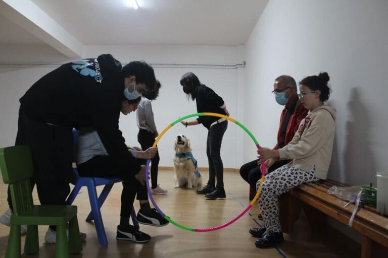 Nigrán retoma este curso o programa de terapia canina