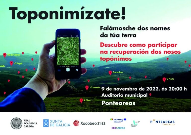 Descubre os segredos que agochan os nomes das parroquias ponteareás este mércores 9 de novembro na sala multiúsos