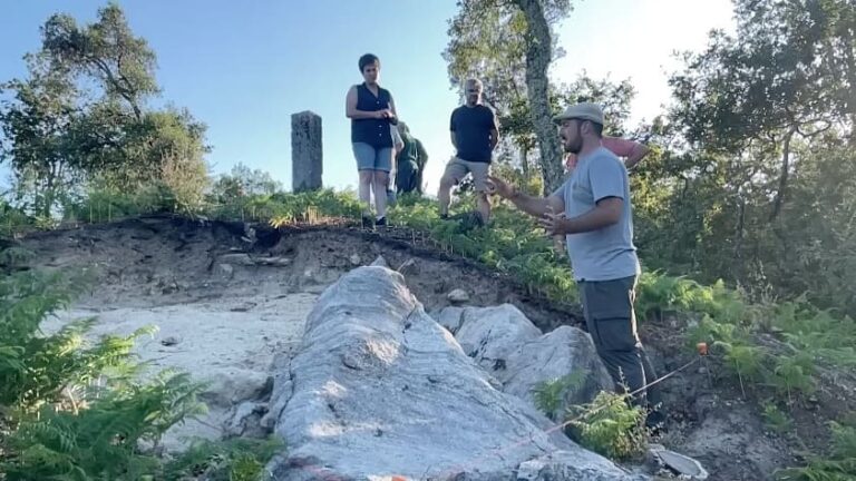 O Rosal achégase ás intervencións realizadas no castro do Pico Bandeira cen anos despois