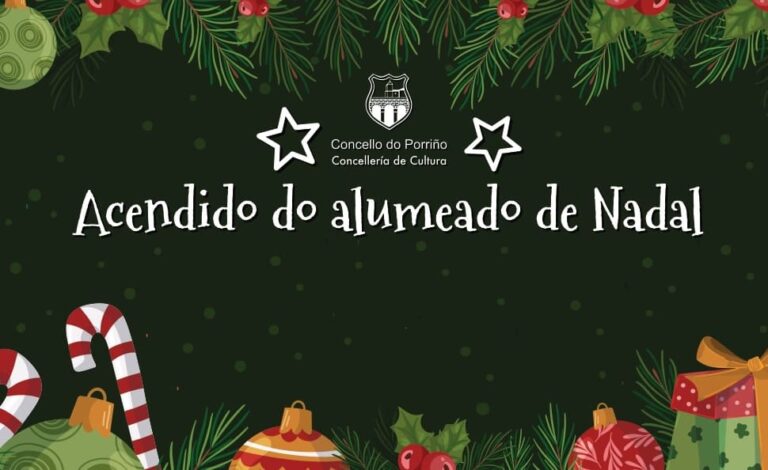 O Porriño acende as luces de Nadal no Día Internacional das Persoas con Discapacidade