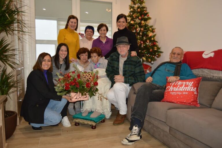 A veciña de San Rafael, Pilar Arjones, cumpriu 103 anos
