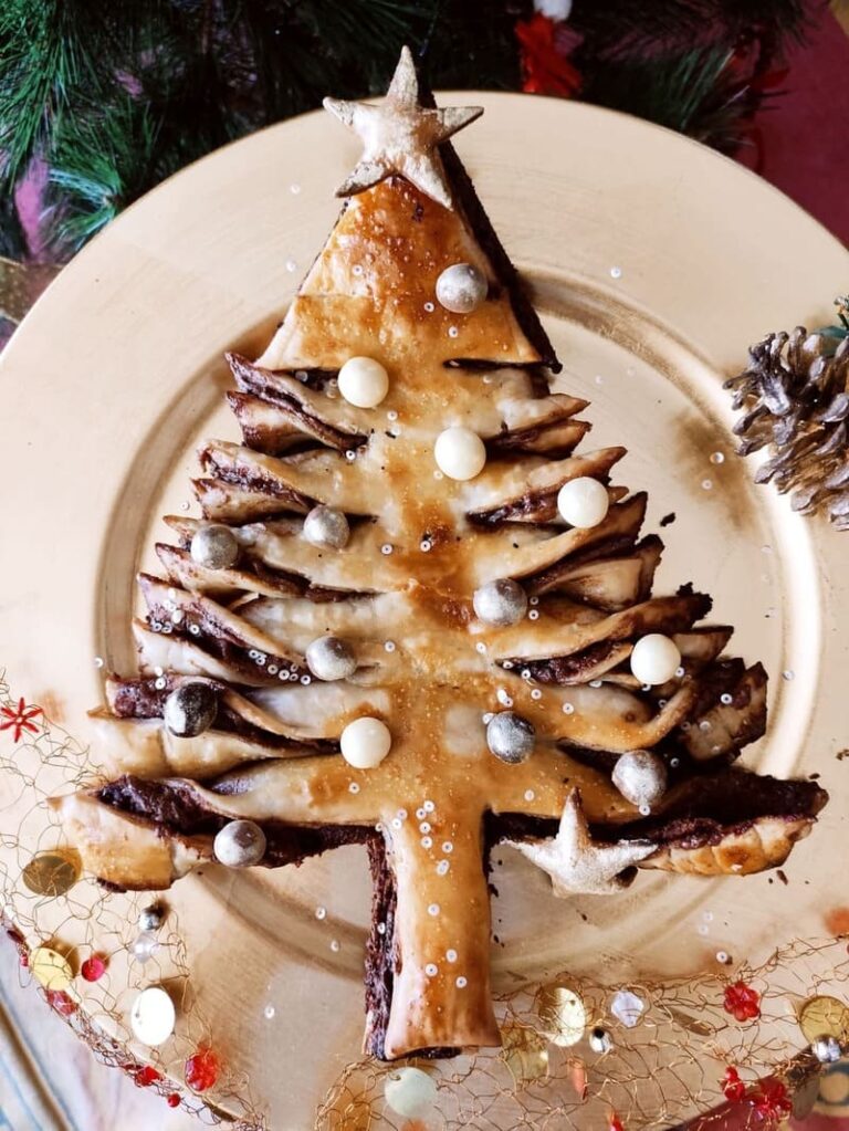 Árbol de Navidad relleno de chocolate
