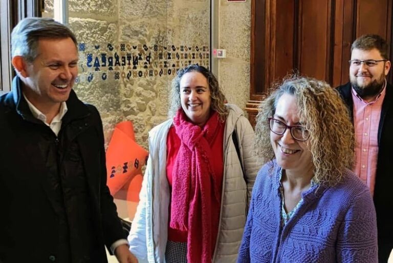 A alcaldesa de Ponteareas logra o compromiso do delegado do Goberno para incorporar dúas novas rotondas ao proxecto da N-120