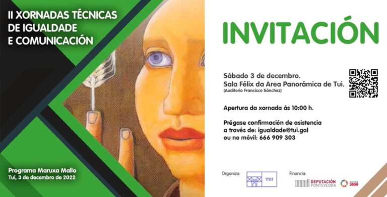 Ángela González Montes, Aida Pena e Montse Boix participan este sábado nas II Xornadas Técnicas de Igualdade e Comunicación