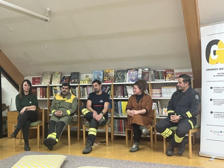 Éxito nas accións formativas do proxecto de sensibilización sobre grandes incendios forestais na Guarda