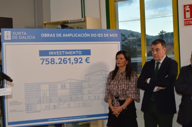 A Xunta inviste no IES de Mos
