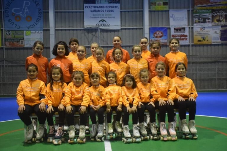 O Club de Patinaxe Covelo celebrou o seu festival de Nadal