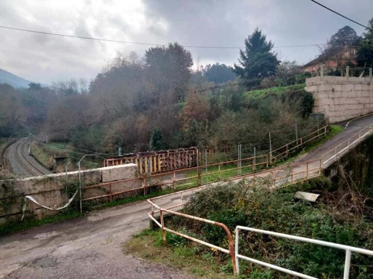O BNG apremia ao goberno redondelán a rematar as obras da ponte de Casal do Monte en Saxamonde