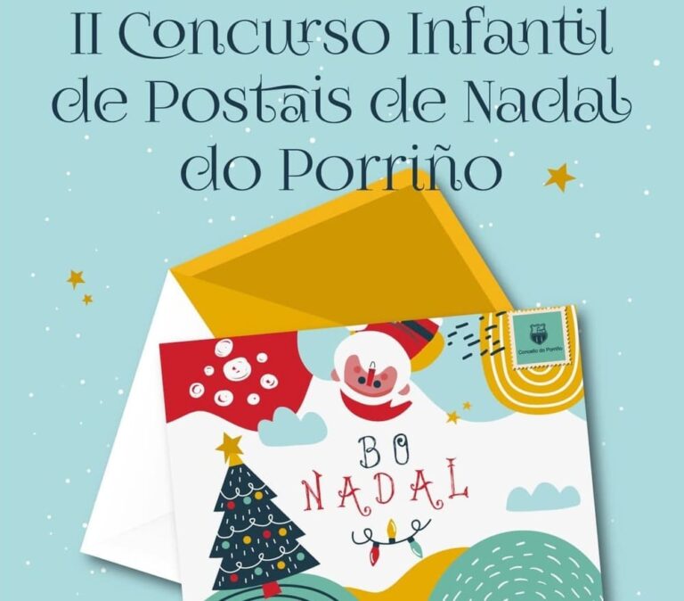 Comeza o II Concurso infantil de postais de Nadal do Porriño