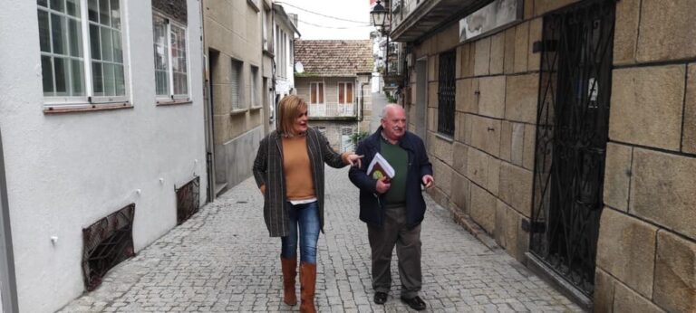 Redondela realiza unha limpeza integral do Casco Vello para conservar o patrimonio da vila